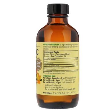 ChildLife Essentials Liquid Vitamin C 118.5 ml Вітамін С