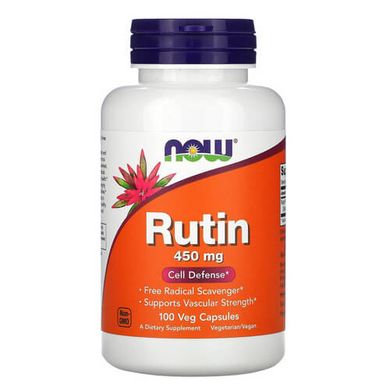 NOW Rutin 450 mg 100 капсул Витамин P