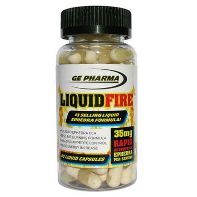 GE Pharma LiquidFire 90 caps Комплексні жироспалювачі