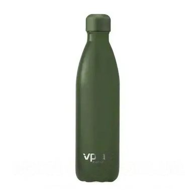 VPLab Metal water bottle 500 ml olive Спортивні пляшки