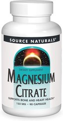 Source Naturals Magnesium Citrate 90 капс. Магний