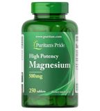 885 грн Магний Puritan's Pride Magnesium 500mg 250 табл