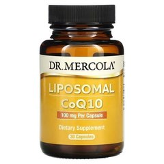 Dr. Mercola Liposomal CoQ10 100 mg 30 капсул Коензим Q-10