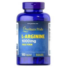 Puritan's Pride L-Arginine 1000 mg 100 капс