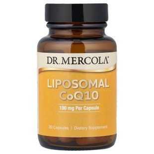 Dr. Mercola Liposomal CoQ10 100 mg 30 капс. Коэнзим Q-10