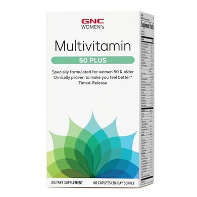 GNC Women's Multivitamin 50 Plus 60 таб Витамины для возраста 50+