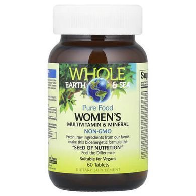 Natural Factors Women's Multivitamin & Mineral 60 таблеток Вітаміни для жінок