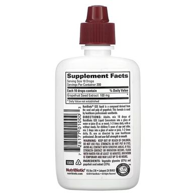 NutriBiotic Grapefruit Seed Extract Liquid Concentrate 59 ml Інші екстракти