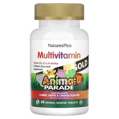 Nature's Plus Children's Multi-Vitamin & Mineral 60 табл Комплекс мультивітамінів для дітей