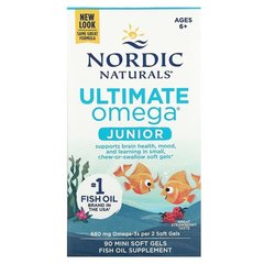 Nordic Naturals Ultimate Omega Junior  680 mg 90 міні-капсул Омега-3 для дітей