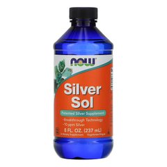 NOW Silver Sol 237 ml Інші мінерали