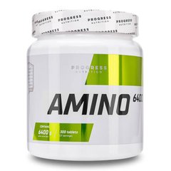 Progress Nutrition Amino 6400 300 таб. Амінокислотні комплекси