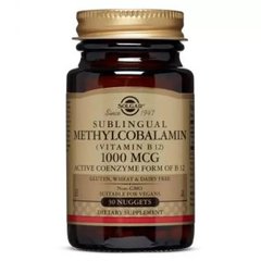 Solgar Vitamin B12 Methylcobalamin 1000 мкг 30 таблеток Вітамін B-12