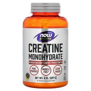 NOW Creatine Monohydrate Powder 227g Креатин