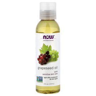 NOW Grapeseed Oil 118 ml Виноградные косточки