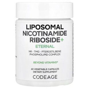 Codeage Liposomal Nicotinamide Riboside+ 60 Vegetable Capsules Ниацин (B-3)