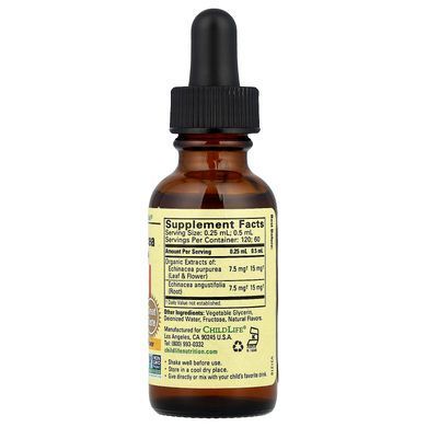 ChildLife Echinacea 30 ml Детские комплексы для иммунитета