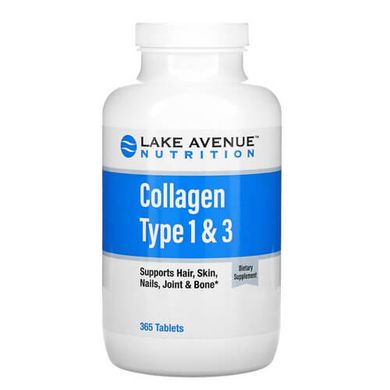 Lake Avenue Hydrolyzed Collagen Type 1 & 3 365 таб Коллаген