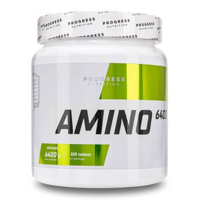 Progress Nutrition Amino 6400 300 таб Аминокислотные комплексы