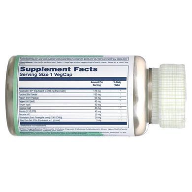 Solaray Super Digestaway 90 VegCaps Энзимы