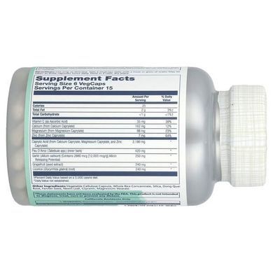 Solaray Yeast-Cleanse 90 рослинних капсул Очищення та підтримка