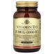 Solgar Vitamin D3 1000 IU (25 mcg) 100 капс.