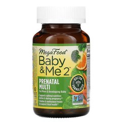 Megafood Baby & Me 2 60 табл Вітаміни для вагітних