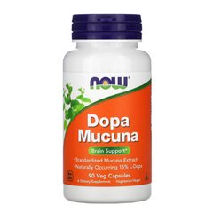 NOW DOPA Mucuna 90 капсул Інші екстракти