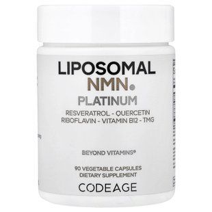 Codeage Liposomal NMN Platinum 90 Vegetable Capsules Ниацин (B-3)