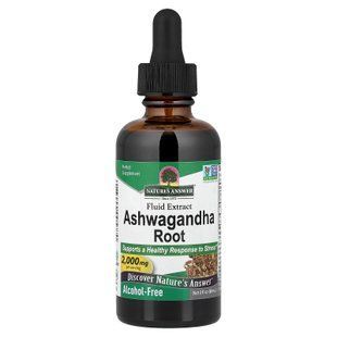 Nature's Answer Ashwagandha Root 2,000 mg 60 мл Ашваганда
