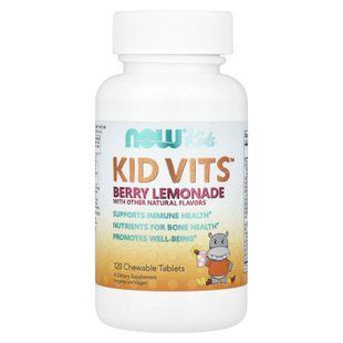 NOW Kid Vits 120 Chewable Tablets Мультивитамины для детей
