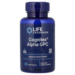 Life Extension Cognitex Alpha GPC 30 капс. Холин (В-4)