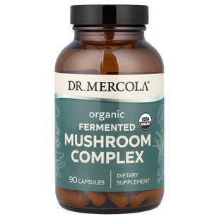 Dr. Mercola Organic Fermented Mushroom Complex 90 capsules Комплексы грибов