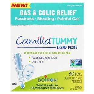 Boiron Camilia Tummy Liquid Doses 1 Month + 1 мл Інші добавки для дітей