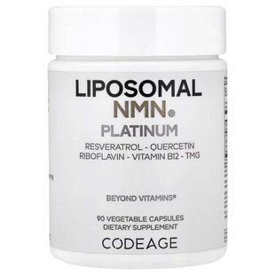 Codeage Liposomal NMN Platinum 90 рослинних капсул Ніацин (B-3)