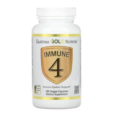 California Gold Nutrition Immune 4 180 капсул Підтримка імунітету