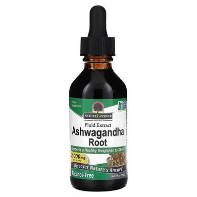 Nature's Answer Ashwagandha Root 2,000 mg 60 мл Ашваганда