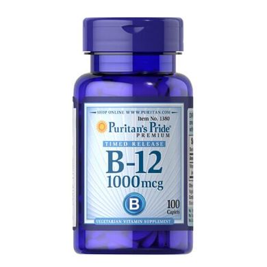 Puritan's Pride Vitamin B-12 1000 mcg 100 таб Витамин B-12