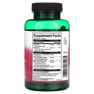 Swanson Hormone Essentials 120 Caps Поддержка при менопаузе