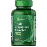 475 грн Магній Puritan's Pride Magnesium Triple Complex 400 mg 120 капсул