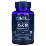 999 грн Убіхінол Life Extension CoQ10 (Ubiquinone) with d-Limonene 100 mg 60 капсул