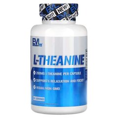 EVLution Nutrition L-Theanine 200 mg 60 капсул Теанін