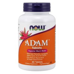 NOW ADAM Superior Men's Multi 60 таблеток Вітаміни для чоловіків