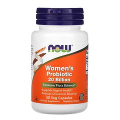 NOW Womens Probiotic 20 Billion 50 капсул
