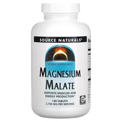 Source Naturals Magnesium Malate 180 таблеток Магній