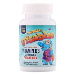 Vitables Vitamin D3 Chewable for Children 90 жевательных конфет
