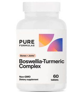 PureFormulas Boswellia-Turmeric Complex 60 Tablets Босвелия