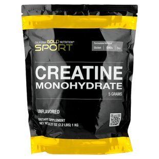 California Gold Nutrition Creatine Monohydrate 1 кг Креатин