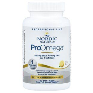 Nordic Naturals ProOmega Lemon 60 SoftGels  Омега-3