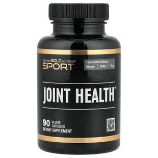California Gold Nutrition Joint Health 90 рослинних капсул Глюкозамін і хондроїтін